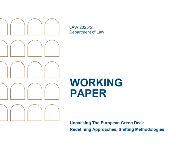 Unpacking the Green Deal: Redefining approaches, shifting methodologies